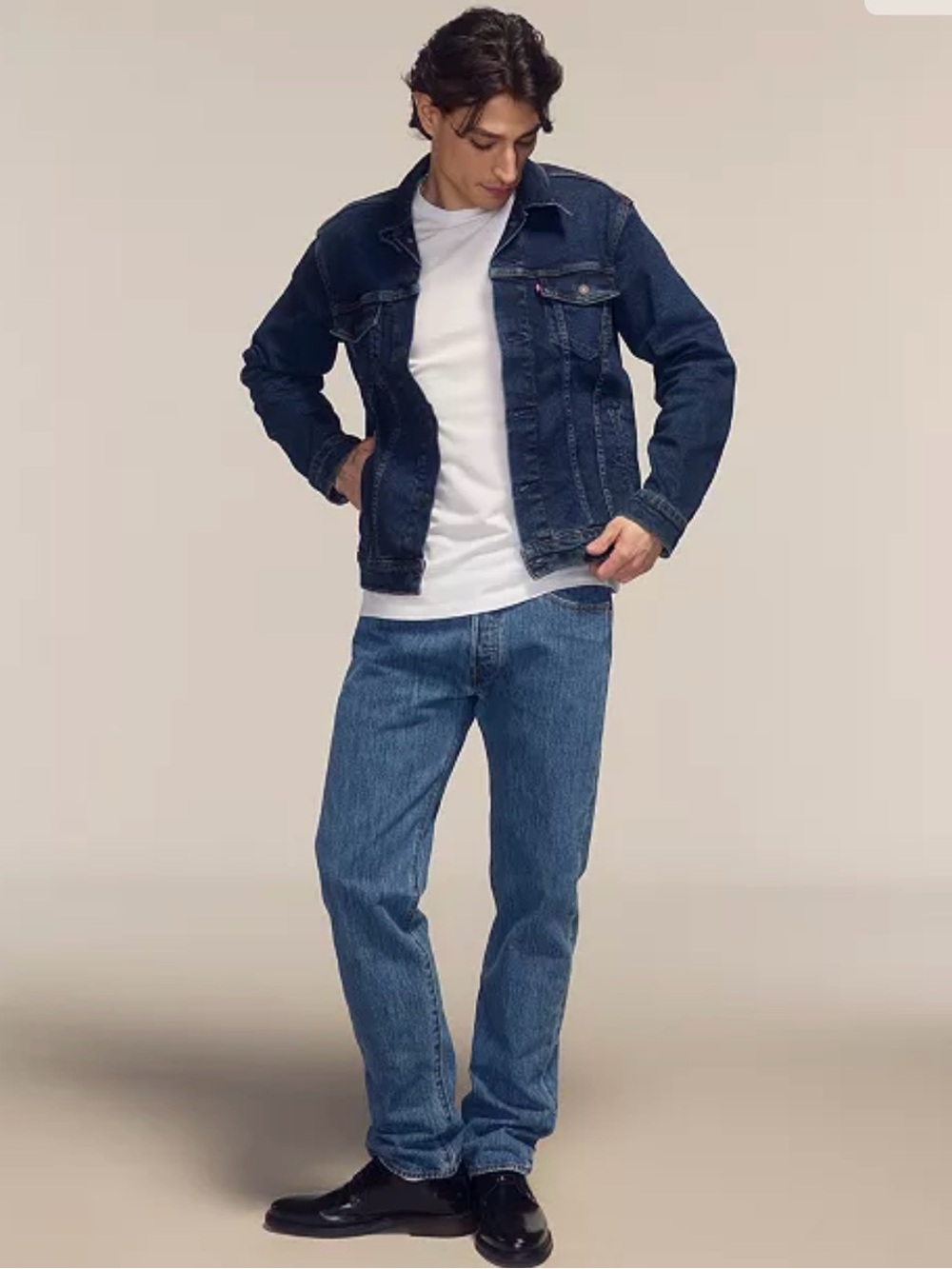 Levi’s Men’s 501 Original Regular-Fit Button Fly Jeans Size 28